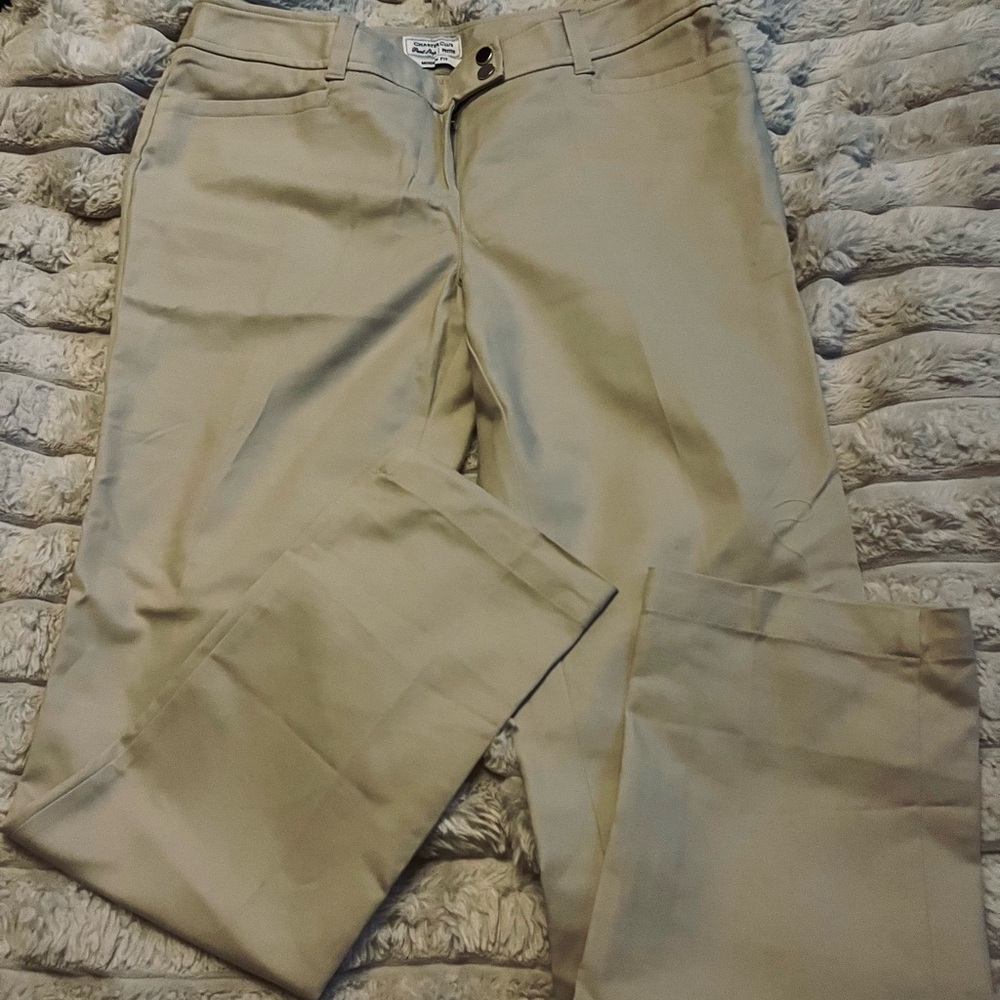 Charter Club Straight-Leg Pants in Light Beige - Picture 8 of 13